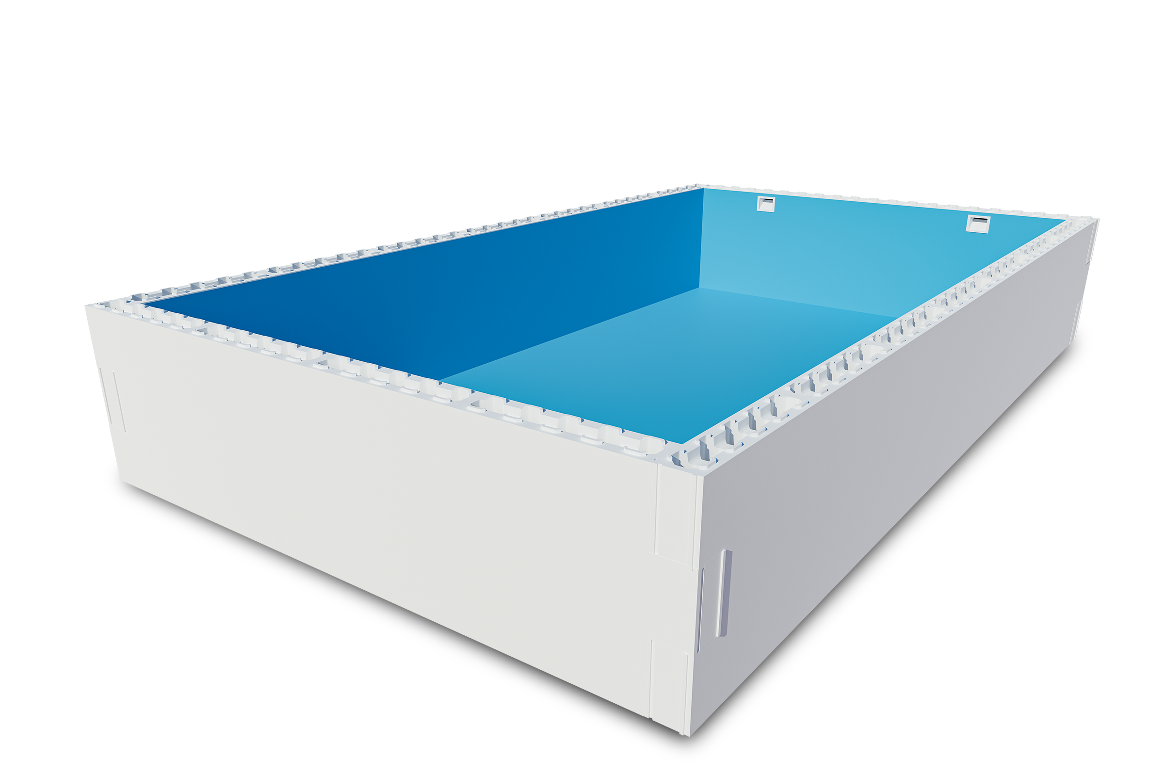 Styroporsteinpool 3x6x1,5 m