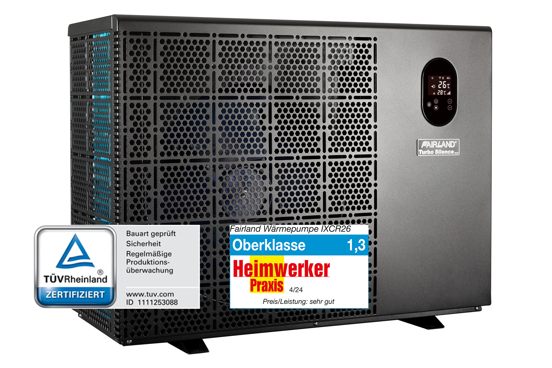 pool-waermepumpe-fairland-IXCR26 Pool Wärmepumpe Fairland InverX26