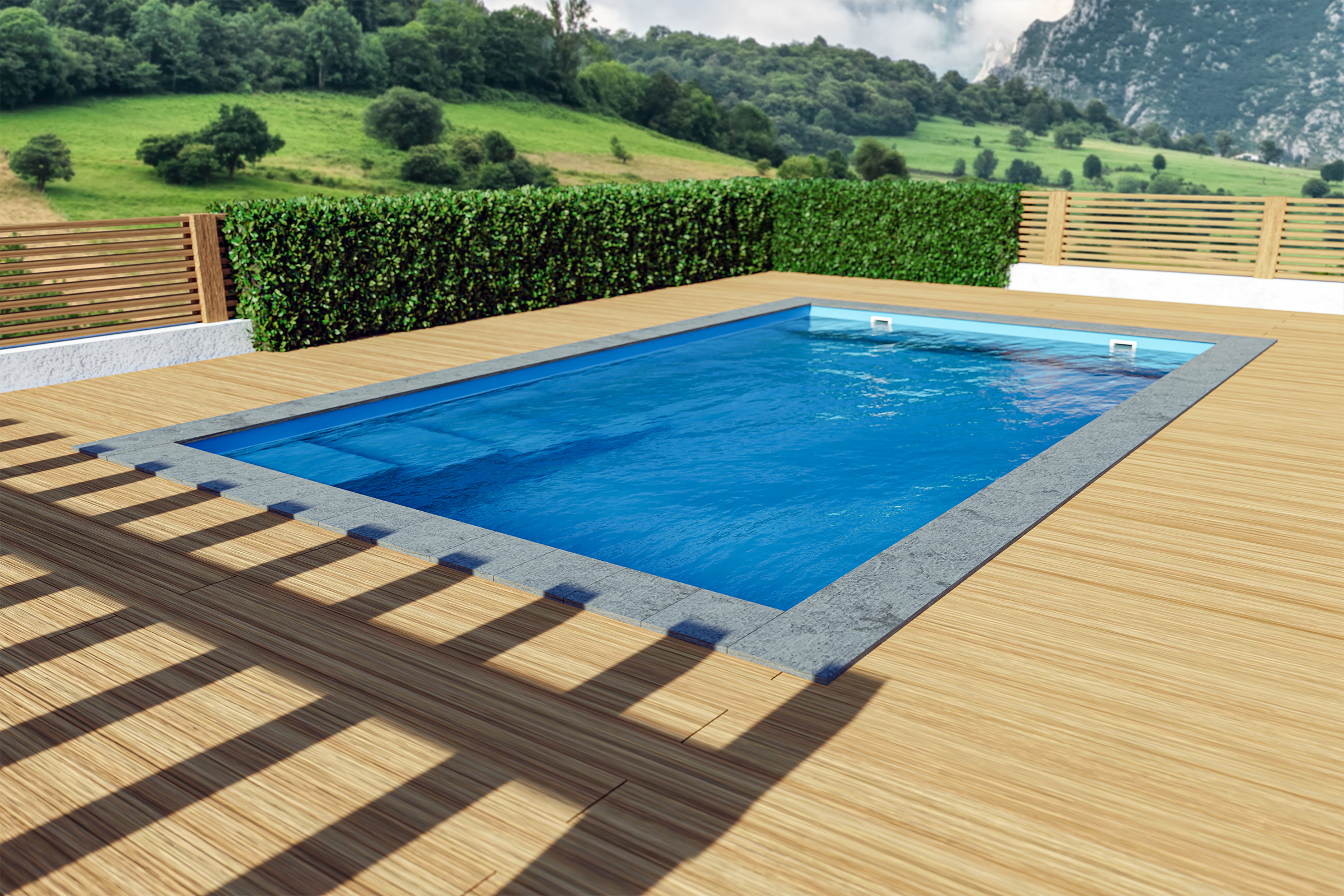Styroporsteinpool 3x6x1,5 m