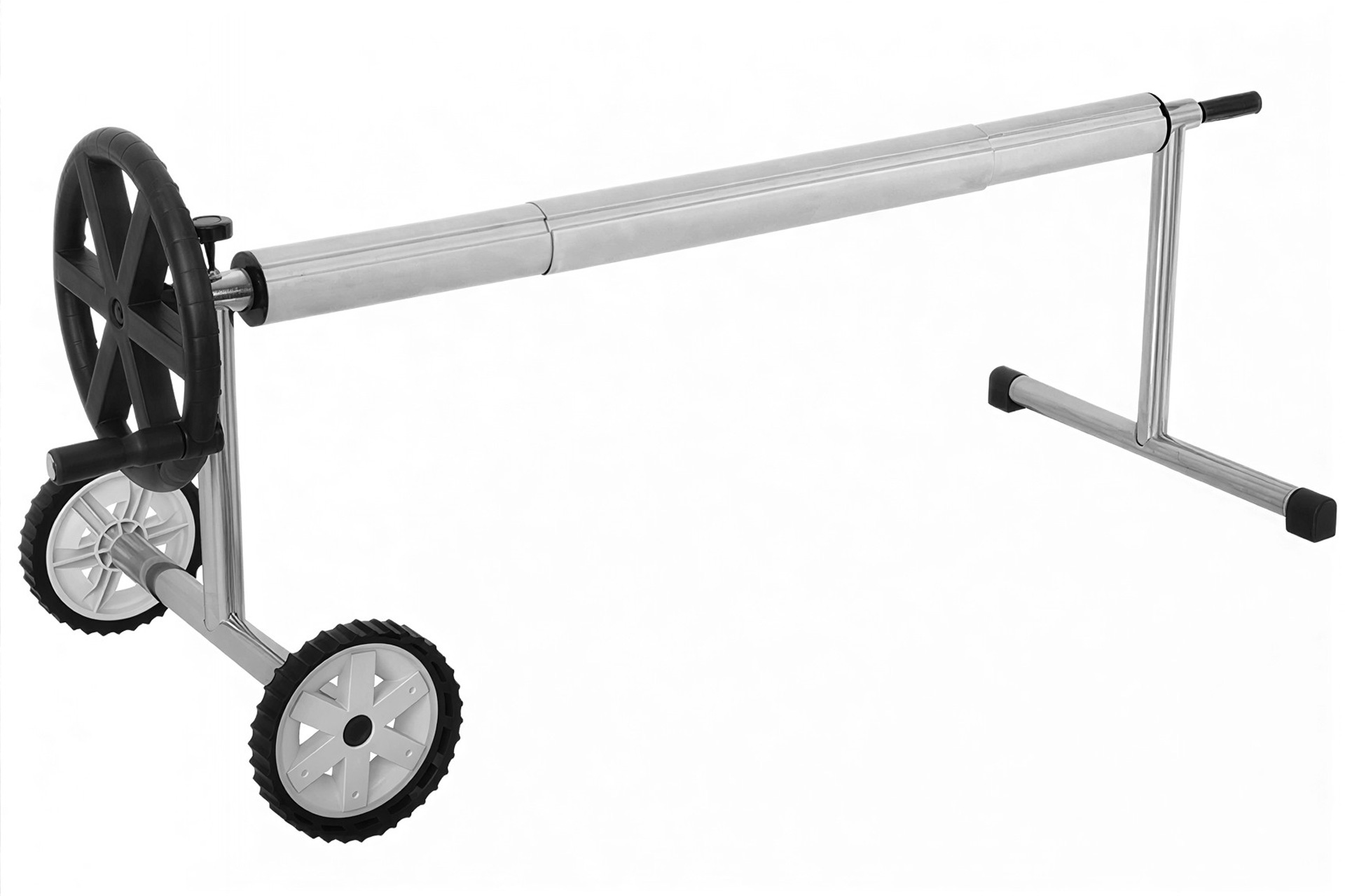 Aufrollvorrichtung MOBILE mit T-Fuß und Rädern 2,1 - 6,3 m